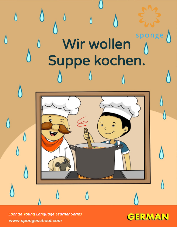 Wir Kochen Eine Suppe German Sponge